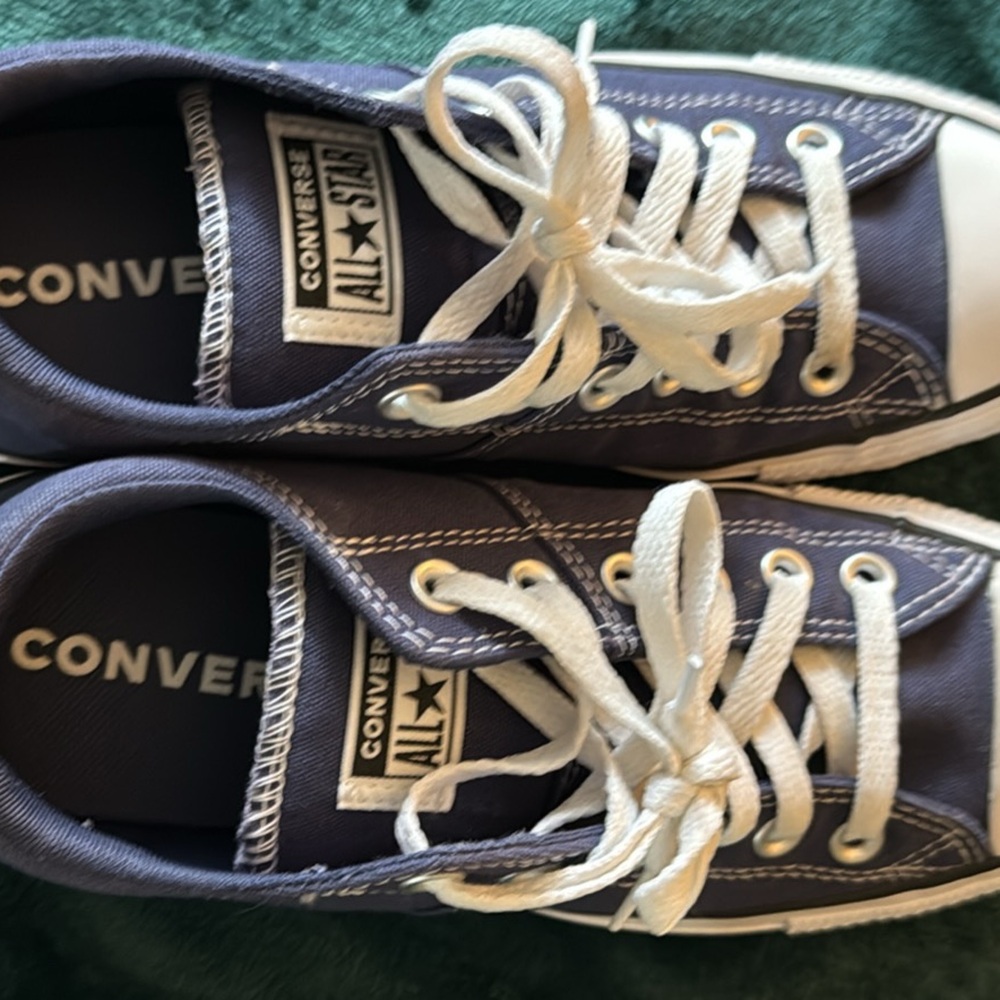 Converse Kids' Navy and White Sneakers